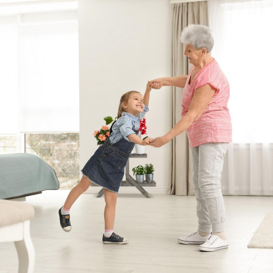 B2X Escalier fleuri en bois à 3 marches  