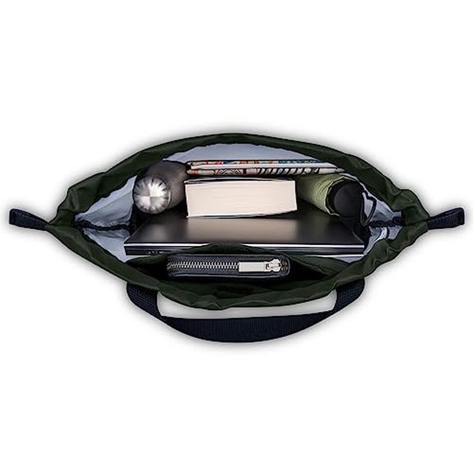 Only-bags.store No 7 Sac à Cordon Vert Foncé  