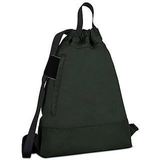 Only-bags.store Turnbeutel Dunkelgrün - No 7 - Rucksack für Sport und Festival - Beutel Rucksack Klein mit  