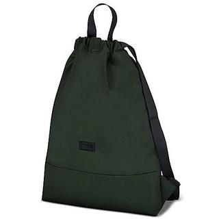 Only-bags.store Turnbeutel Dunkelgrün - No 7 - Rucksack für Sport und Festival - Beutel Rucksack Klein mit  