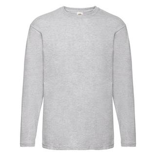 Fruit of the Loom  Valueweight Crew Neck Langarm-T-Shirt 