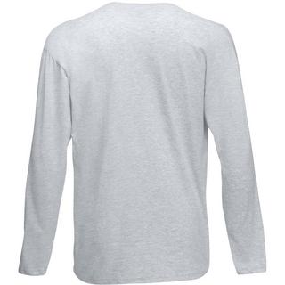 Fruit of the Loom  Valueweight Crew Neck Langarm-T-Shirt 