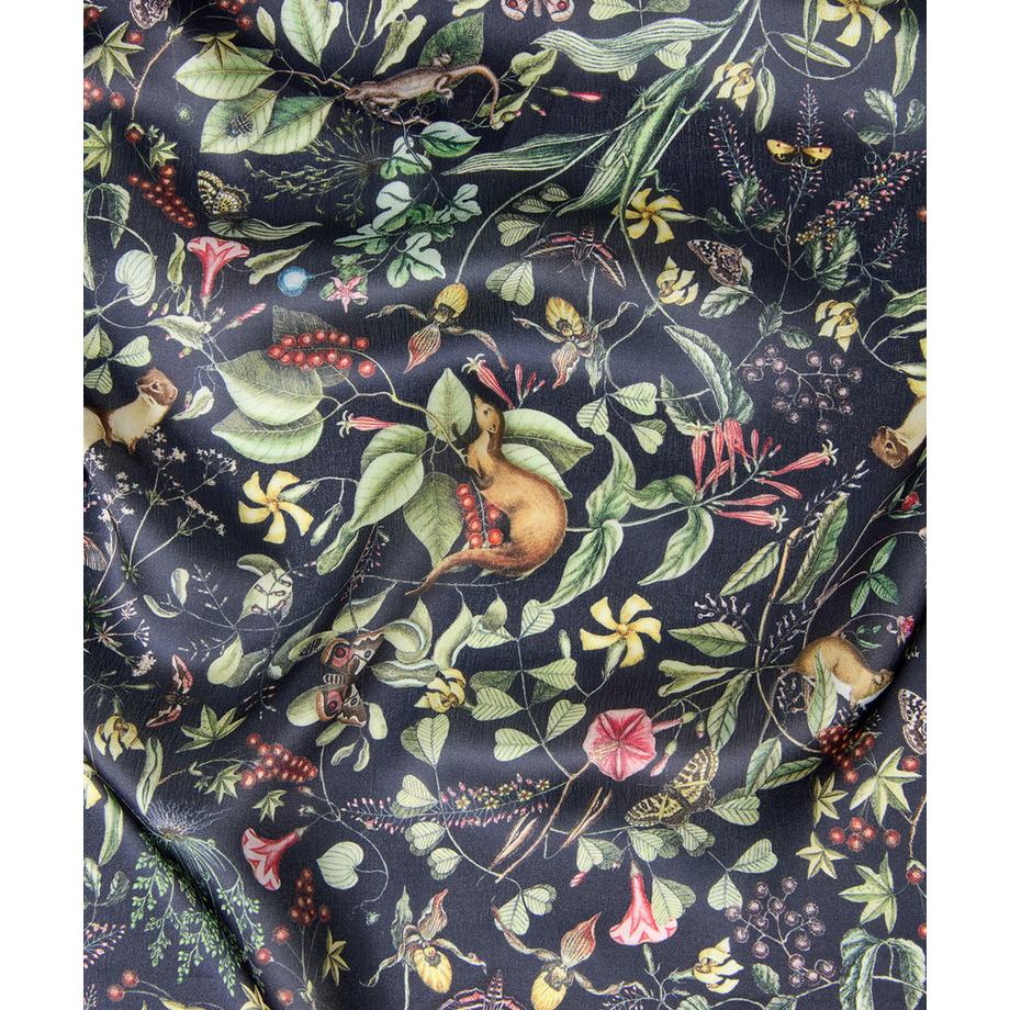 Joe Browns Foulard Carré en Soie Motif Forêt  