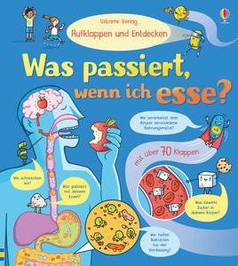 Aufklappen und Entdecken: Was passiert, wenn ich esse? Bone, Emily; Ryder, Caroline (Illustrationen) Copertina rigida 