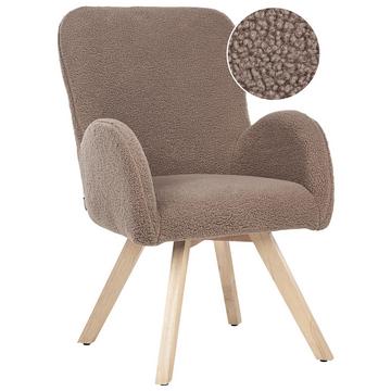 Fauteuil en Bouclé Scandinave BJARN