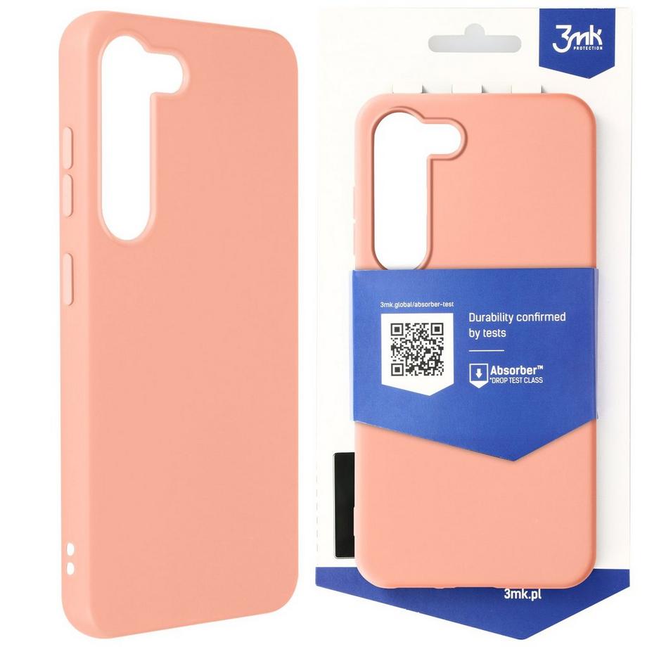 Cover Samsung S23 3mk Matt Case rosa