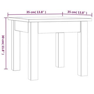 VidaXL Table basse bois  