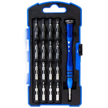 Le jeu de tournevis avec 18 embouts