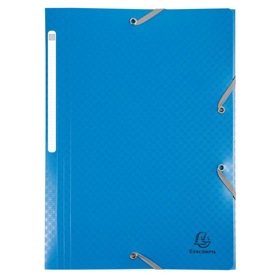 Exacompta Chemise à élastiques 3 rabats polypropylène Forever Young - A4 - x 24  