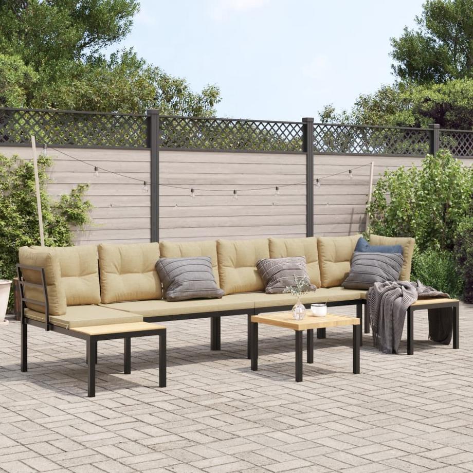 VidaXL set divano da giardino  
