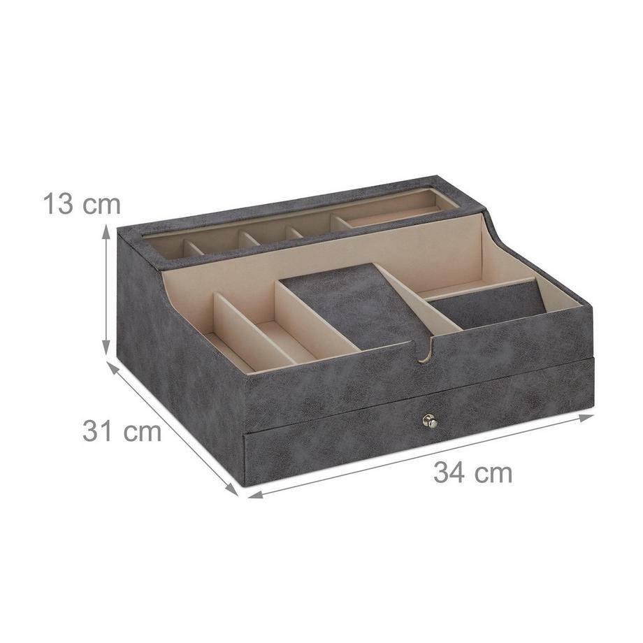 B2X  Schmuckschatulle in Lederoptik 