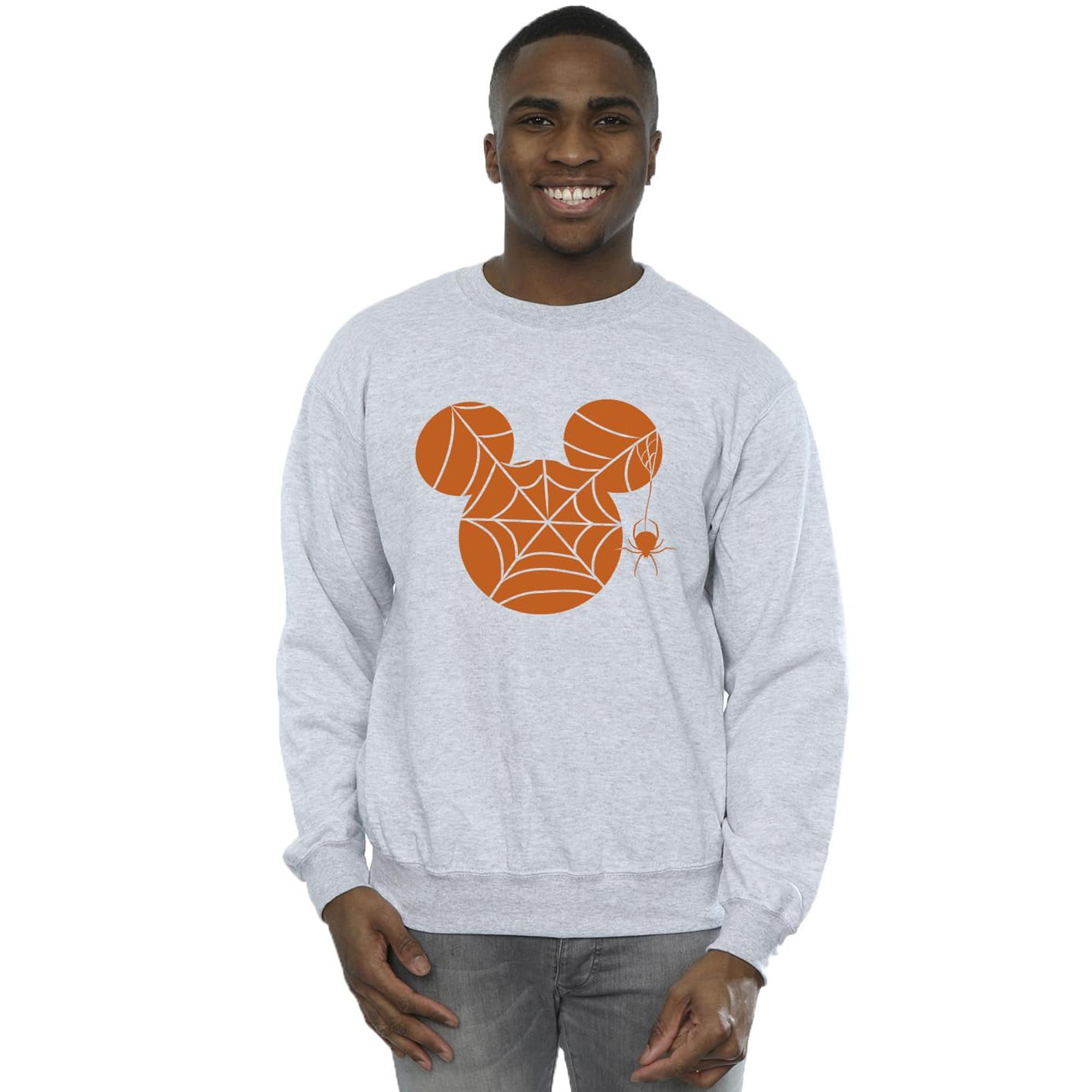 MICKEY MOUSE Halloween Spinnennetz Sweatshirt  