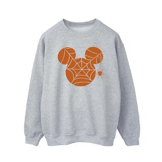 MICKEY MOUSE Halloween Spinnennetz Sweatshirt  