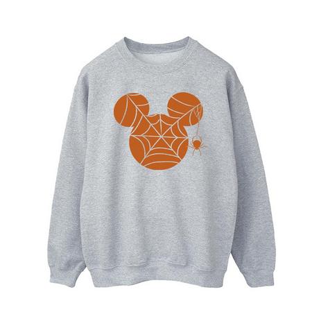 MICKEY MOUSE Halloween Spinnennetz Sweatshirt  