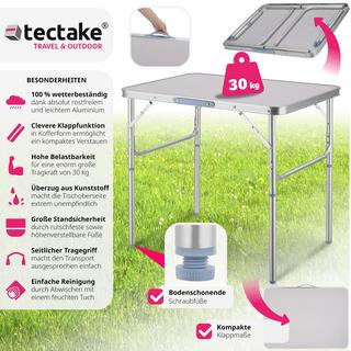 Tectake  Table pliante valise 