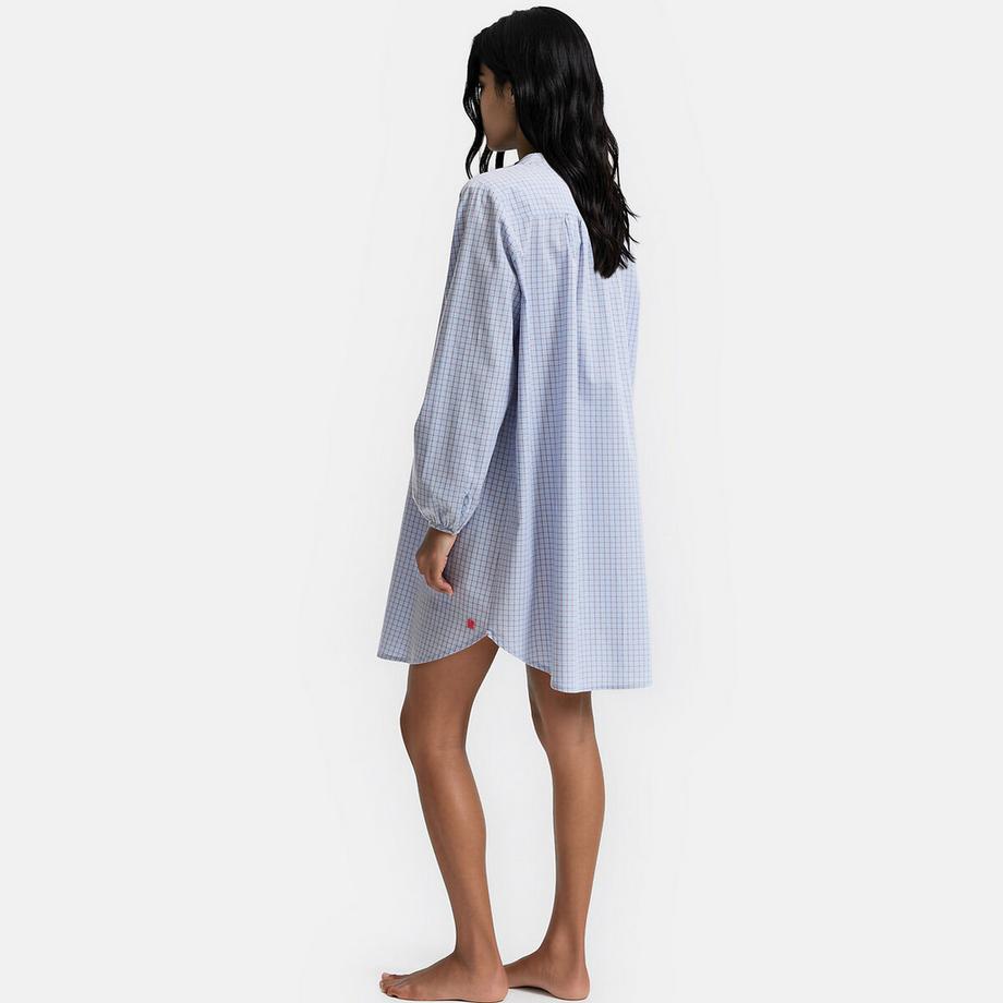 La Redoute Collections Camicia da notte in popeline a quadri  