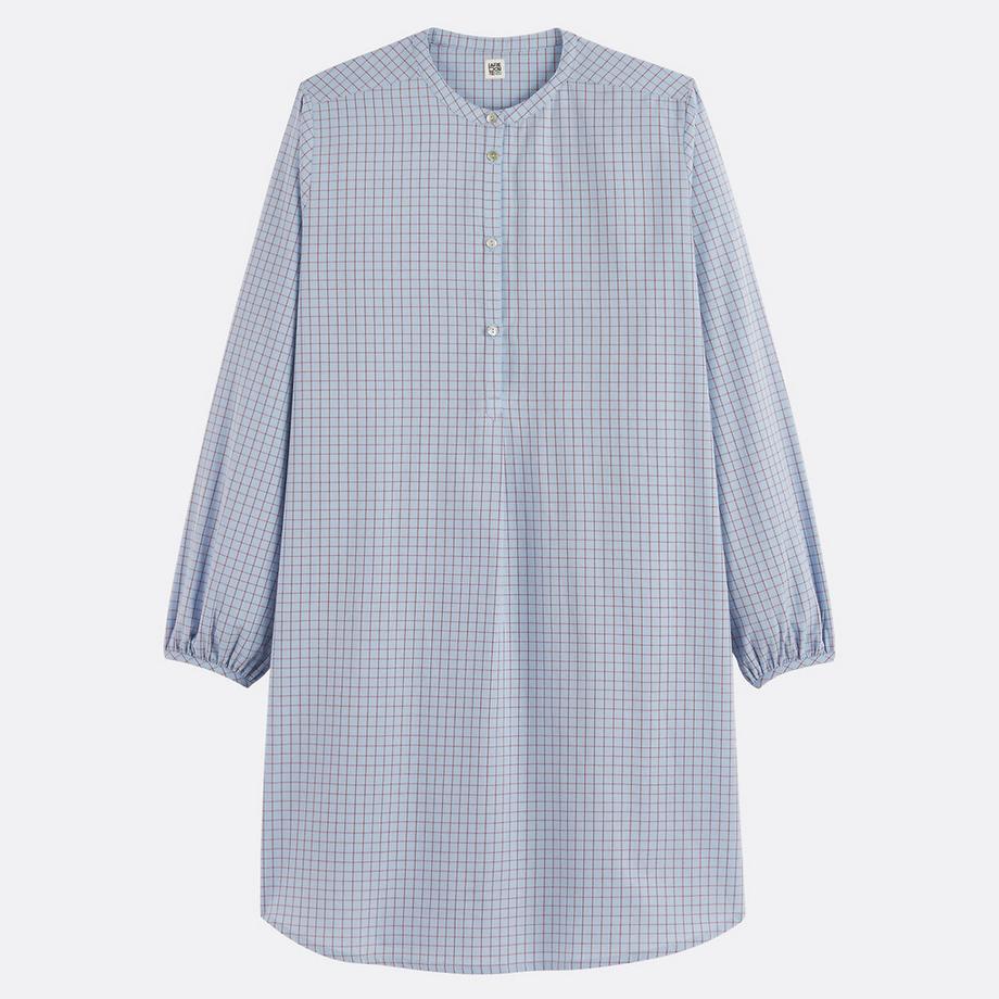 La Redoute Collections Camicia da notte in popeline a quadri  