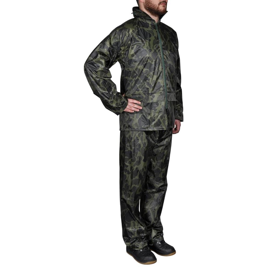 VidaXL  Combinaisons de pluie polyester 