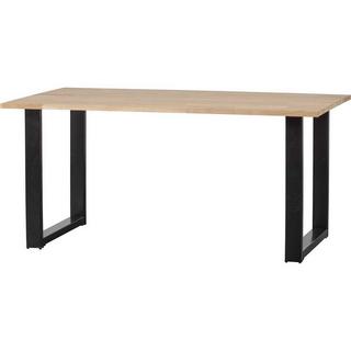 mutoni Table de salle à manger Tablo chêne FSC 160x90 pied en U  