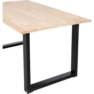 mutoni Table de salle à manger Tablo chêne FSC 160x90 pied en U  