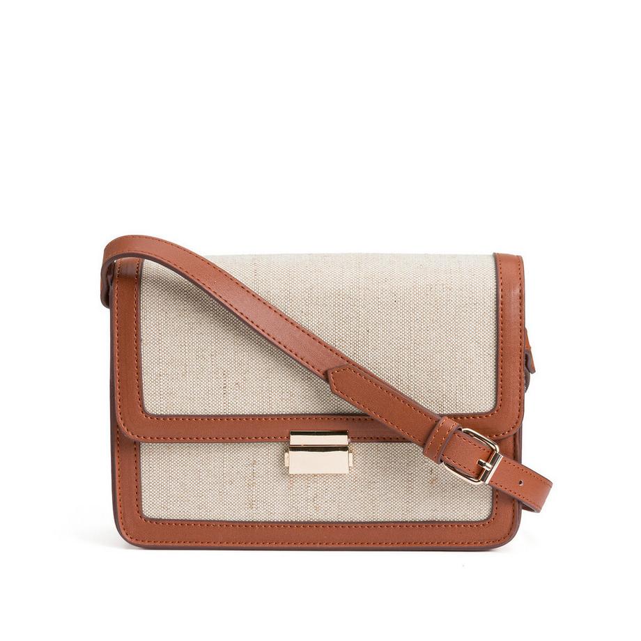 La Redoute Collections Sac bandoulière bi-matière  