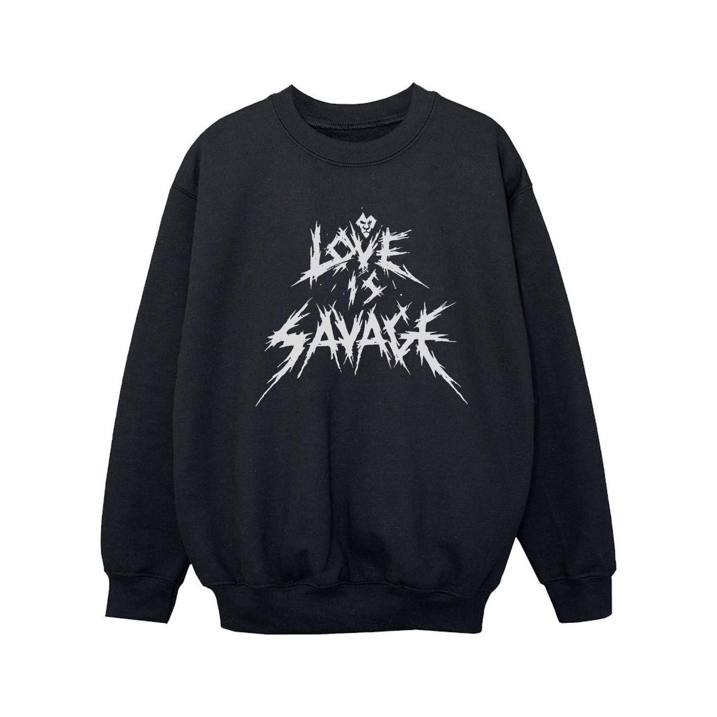 Disney  Sweat LOVE IS SAVAGE 