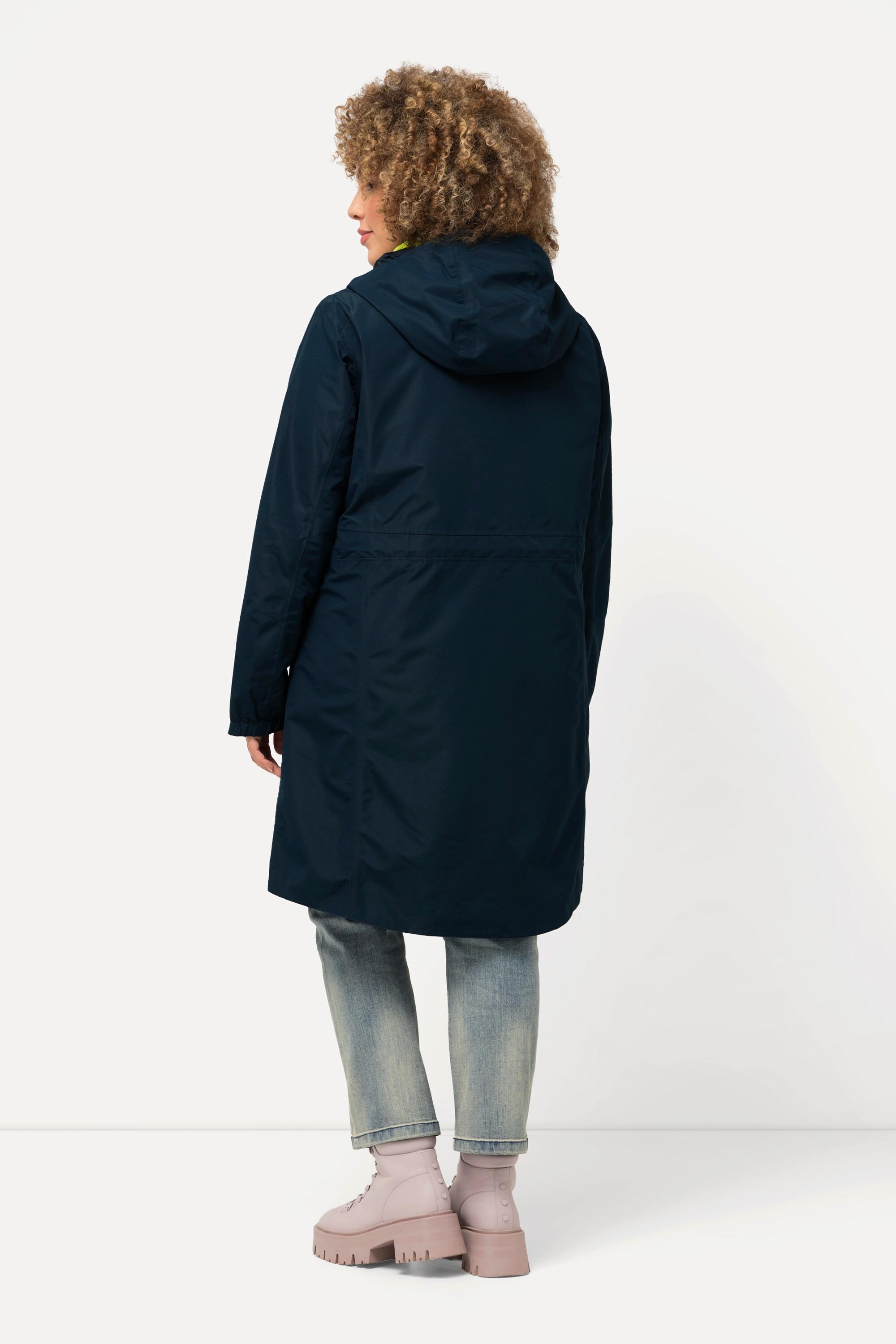 Ulla Popken  Veste technique 3-en-1 HYPRAR, imperméable, poches zippées 