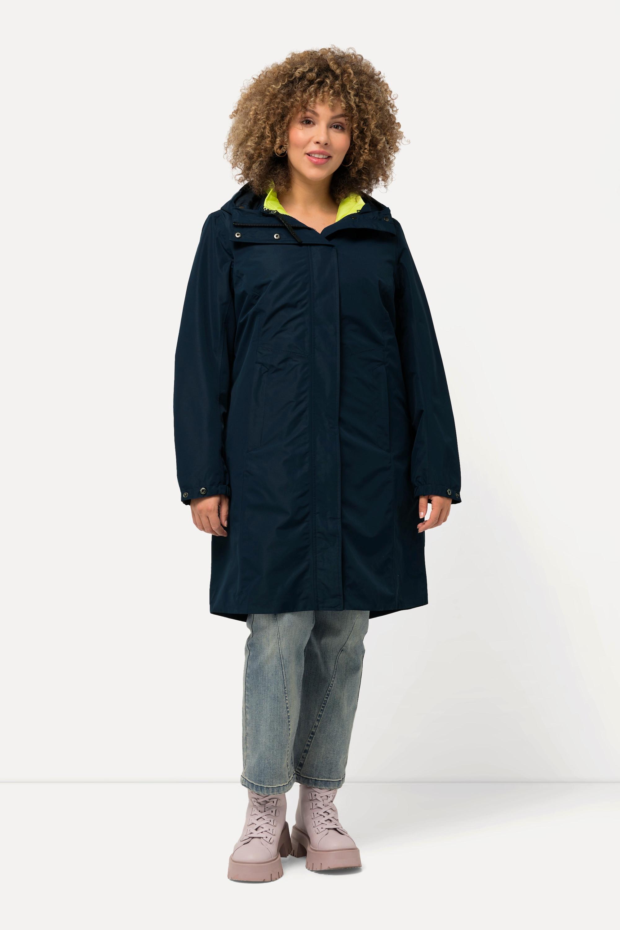 Ulla Popken  Veste technique 3-en-1 HYPRAR, imperméable, poches zippées 