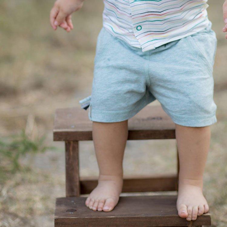 OrganicEra  Short bébé avec deux poches 