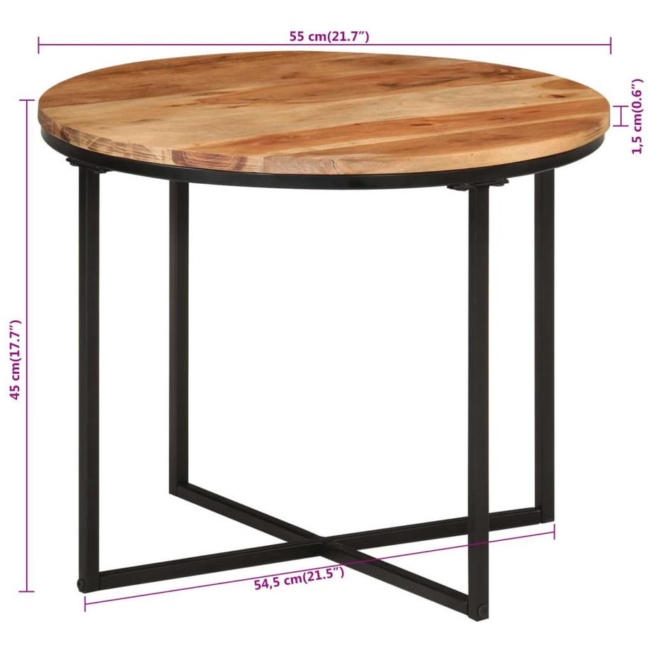 VidaXL Couchtisch holz  