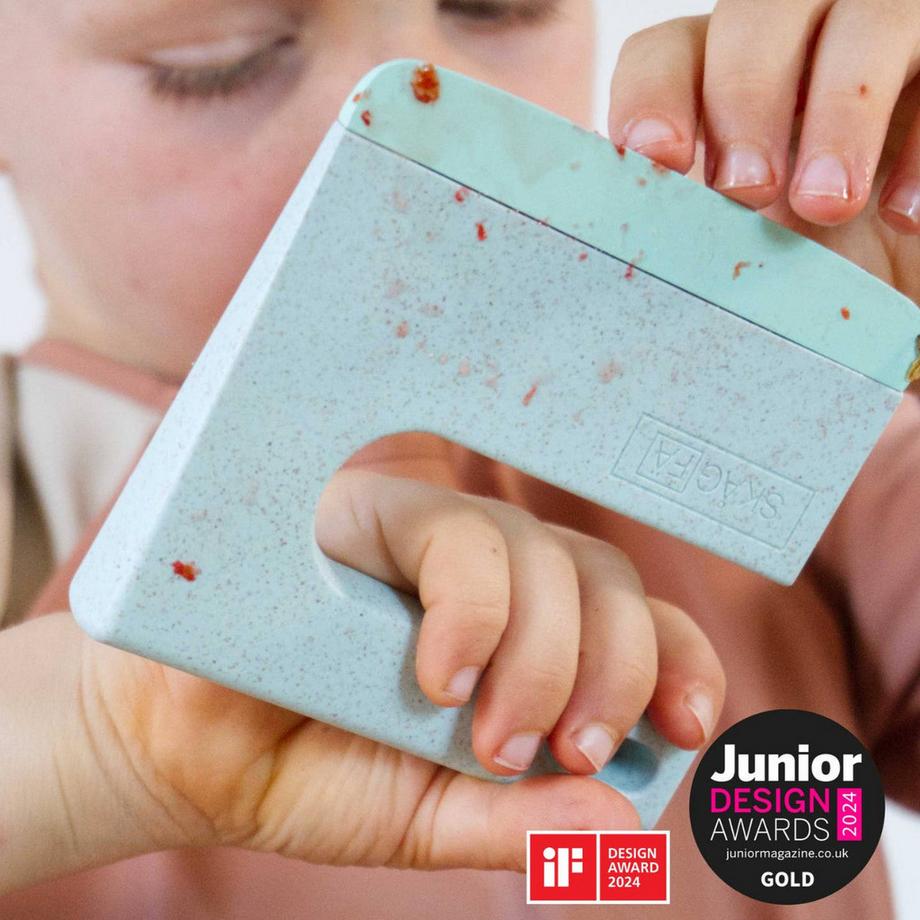 SKÅGFÄ  Klyv kids safe Kindermesser Aqua 