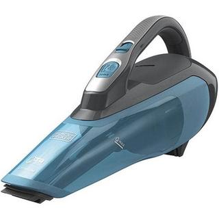 BLACK+DECKER Akku-Handsauger Nass/Trocken Titan/blau, 21.6 Wh, 10.8V  