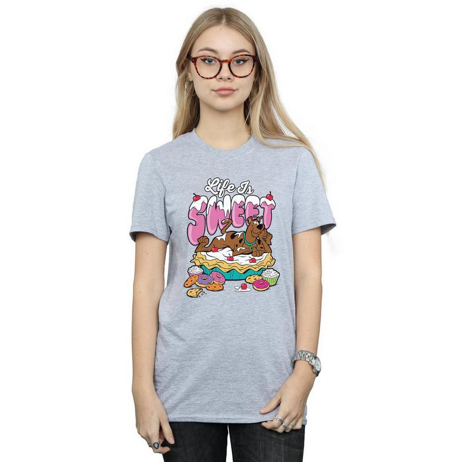 SCOOBY DOO Life Is Sweet T-Shirt Imprimé  