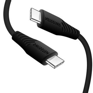 SWISSTEN  Câble USB-C USB-C 0.4m Swissten Noir 