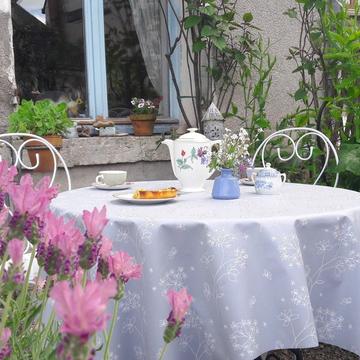 Tischdecke abwaschbar rund oder ovale Astrantia