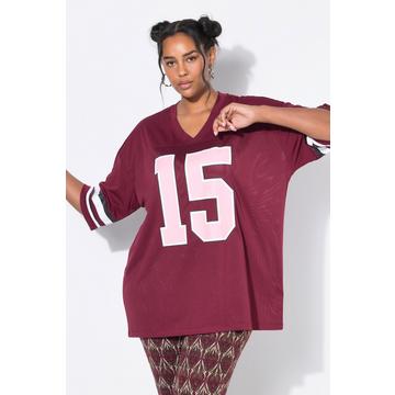 Trikot, oversized, Meshjersey, "15"-Print