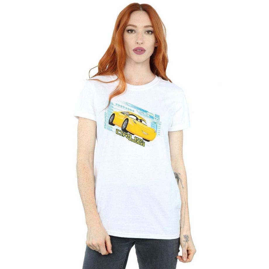 Disney Pixar Cars Cruz Ramirez T-Shirt Stampata  