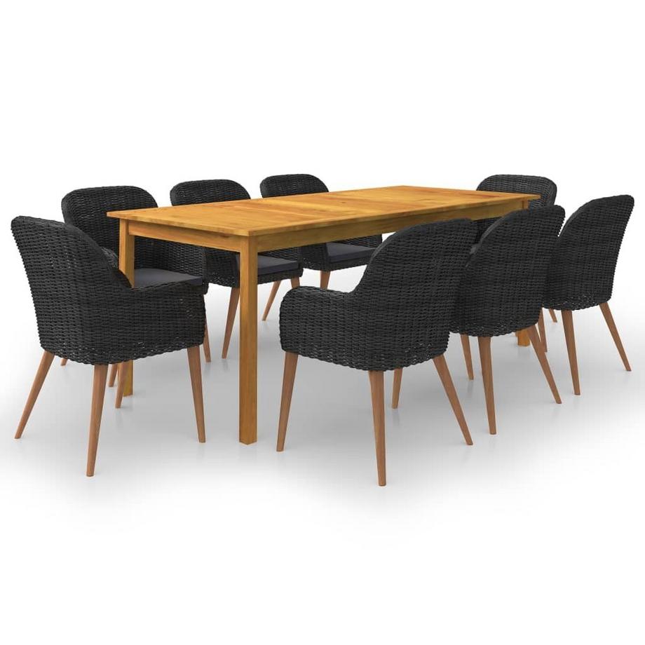 Ensemble de salle à manger bois d'acacia