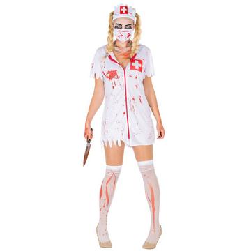 Frauenkostüm sexy Zombie Krankenschwester