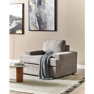 Beliani Fauteuil en Polyester Traditionnel ALLA  