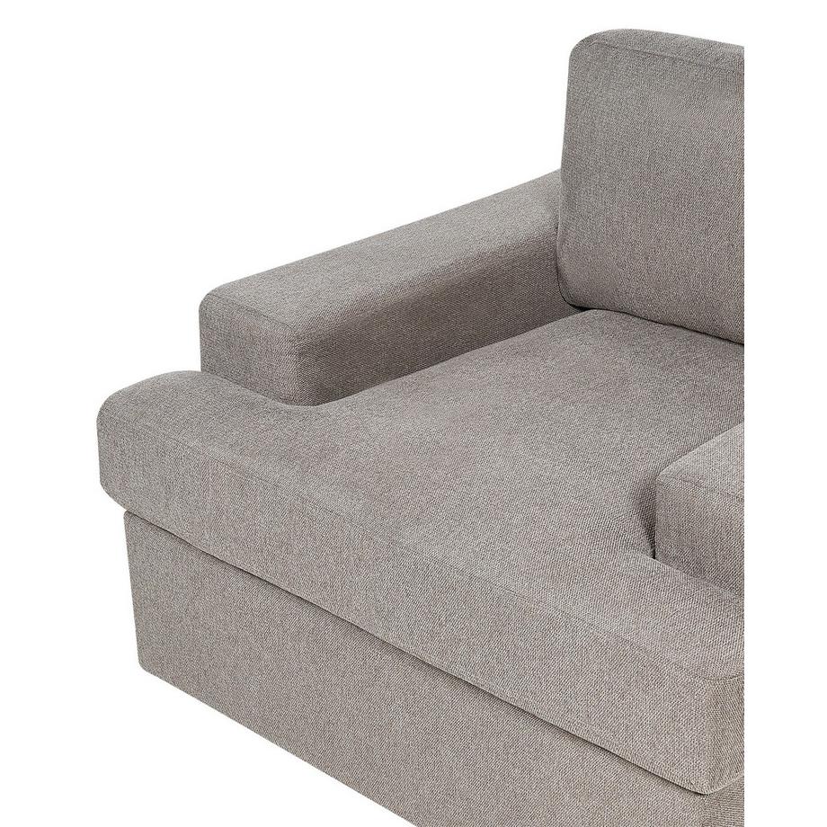 Beliani Fauteuil en Tissu Traditionnel ALLA  