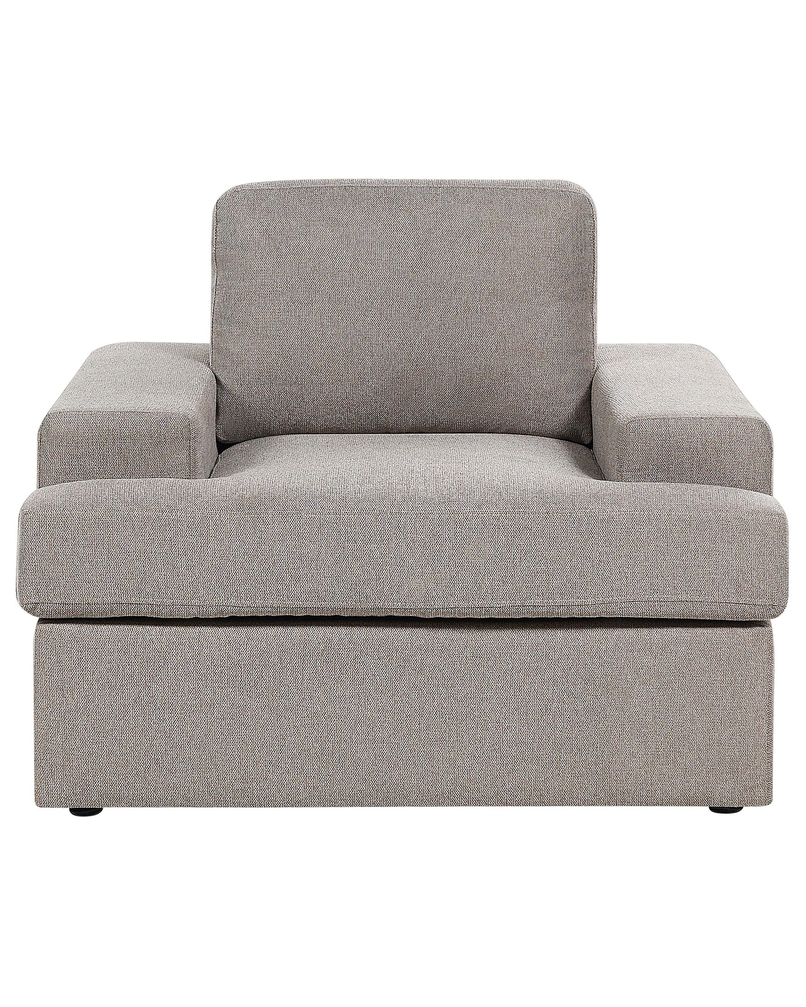 Beliani Fauteuil en Polyester Traditionnel ALLA  