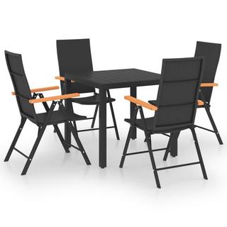 VidaXL set da pranzo Polirattan  