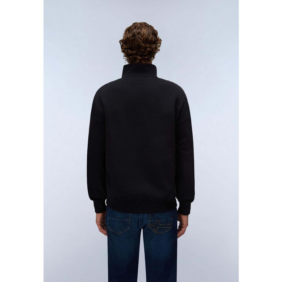 NAPAPIJRI B-Box Logo Halbreißverschluss Sweatshirt  