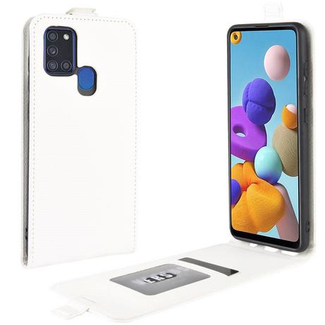 Cover-Discount  Galaxy A21s - Klassisches Flip Case Vertikal 