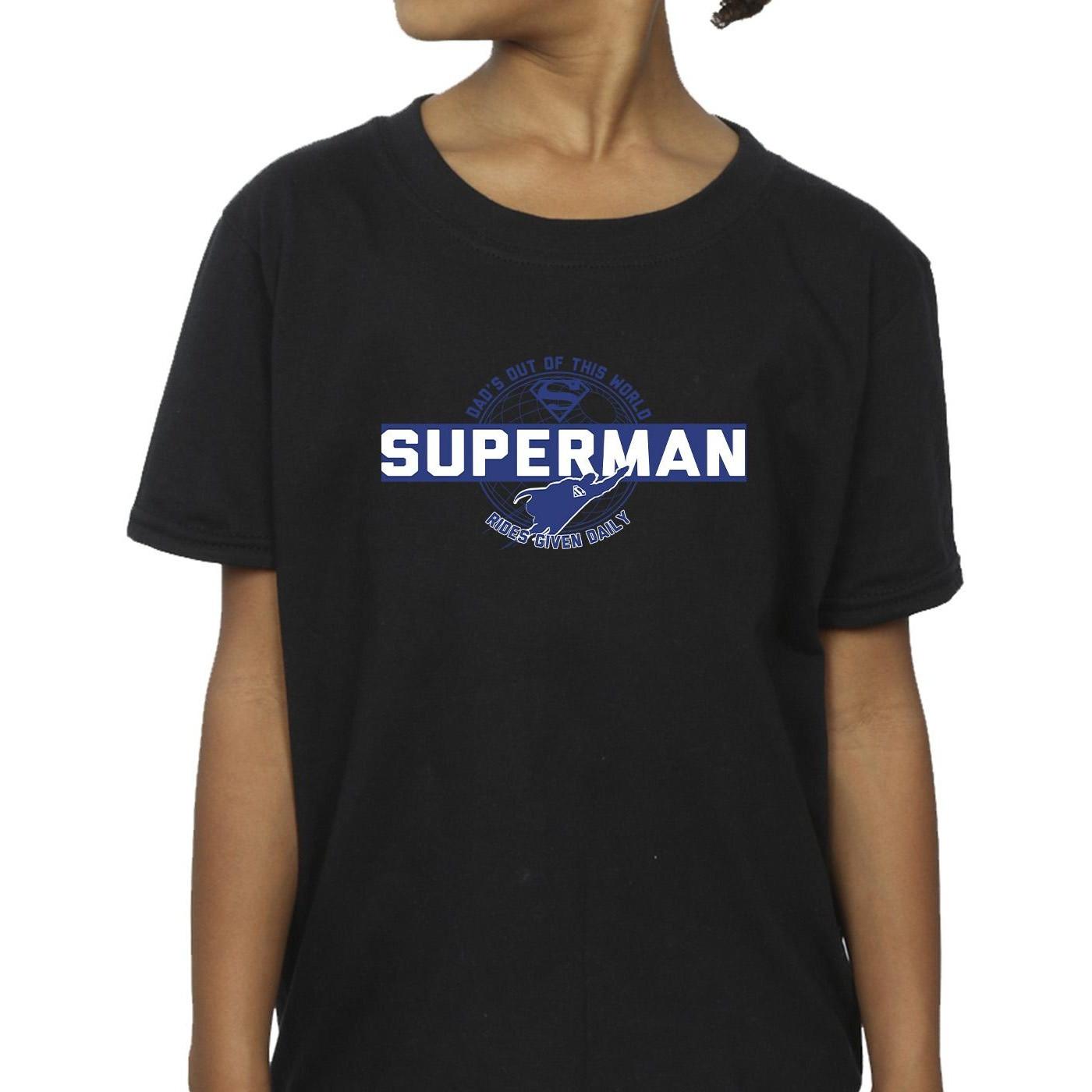 DC COMICS  Tshirt SUPERMAN OUT OF THIS WORLD 