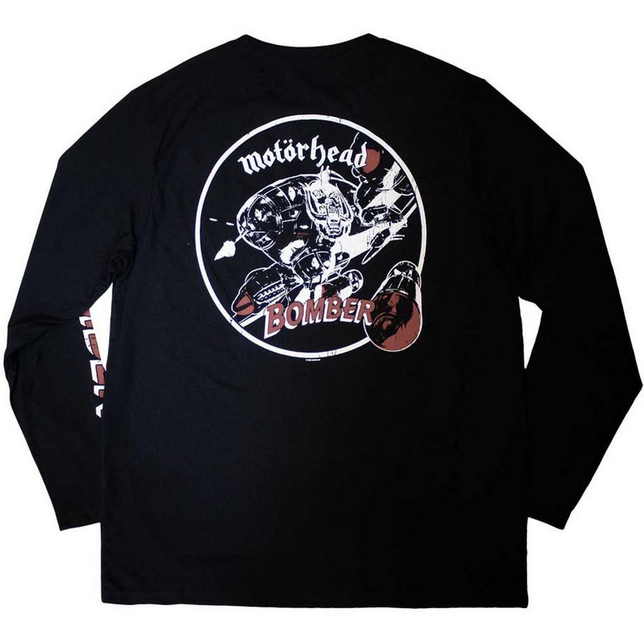 Motorheads Maglietta Bomber Manica Lunga  