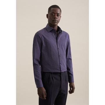 Chemise Business Slim Fit Manche longue Imprimé