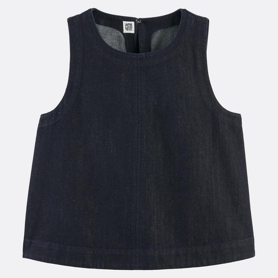 La Redoute Collections Top sans manches en denim  