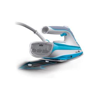 BRAUN Braun TexStyle 5 SI 5006 BL Trocken- & Dampfbügeleisen Keramik-Bügelsohle 2600 W Blau, Grau, Weiß  